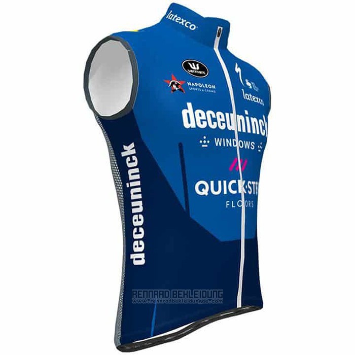 2021 Windweste Deceuninck Quick Step Blau - zum Schließen ins Bild klicken